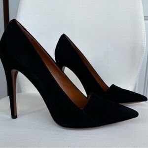 Calvin Klein Collection 8.5 US - 39 EU High Heels Suede Black NWB